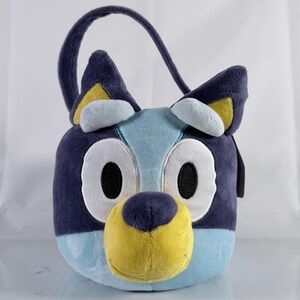 Bluey Plush Basket Easter Birthday Gift Halloween Trick or Treat Bucket New